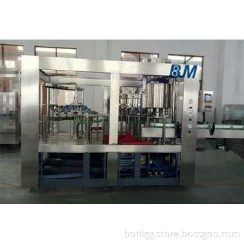 3 In 1 Soft Drinks / CSD / Carbonated Drink Filling Line Fo
